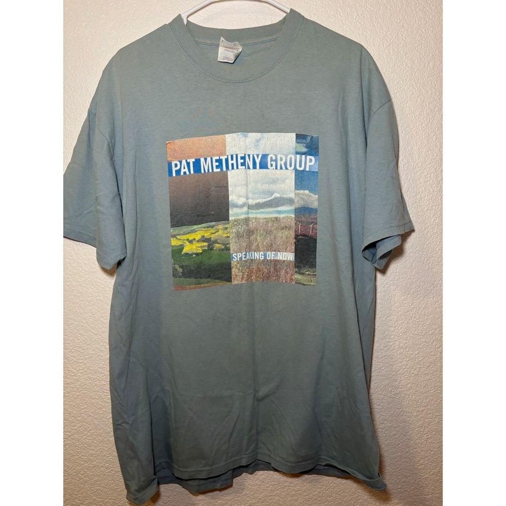 Authentic Vintage Pat Metheny Group Speaking of Now World Tour Graphic Tee